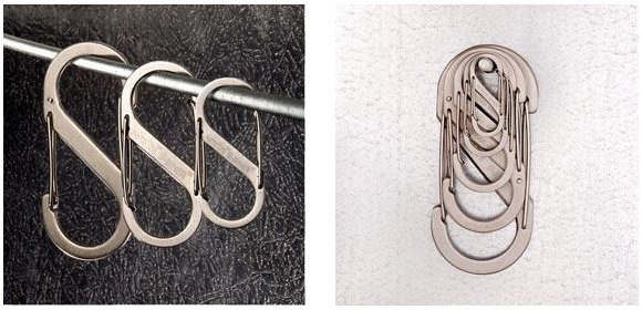 NITE IZE Karabína S-Biner #2 Dual - stainless (SB2-03-11)