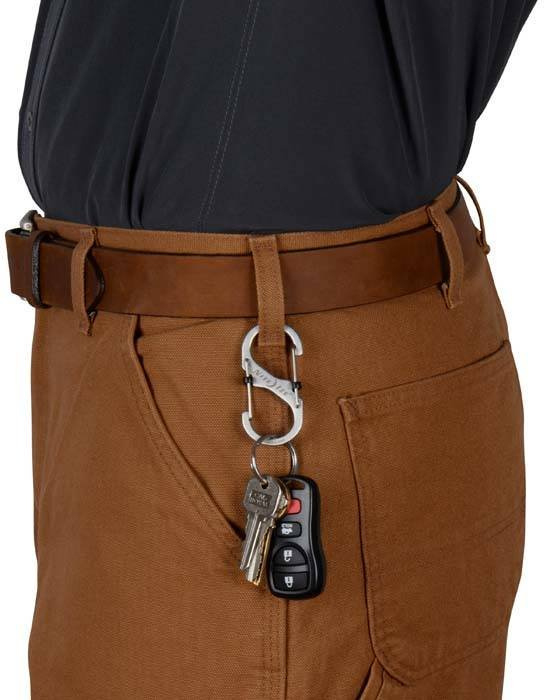 NITE IZE Karabína S-Biner #2 SlideLock - black (LSB2-01-R3)