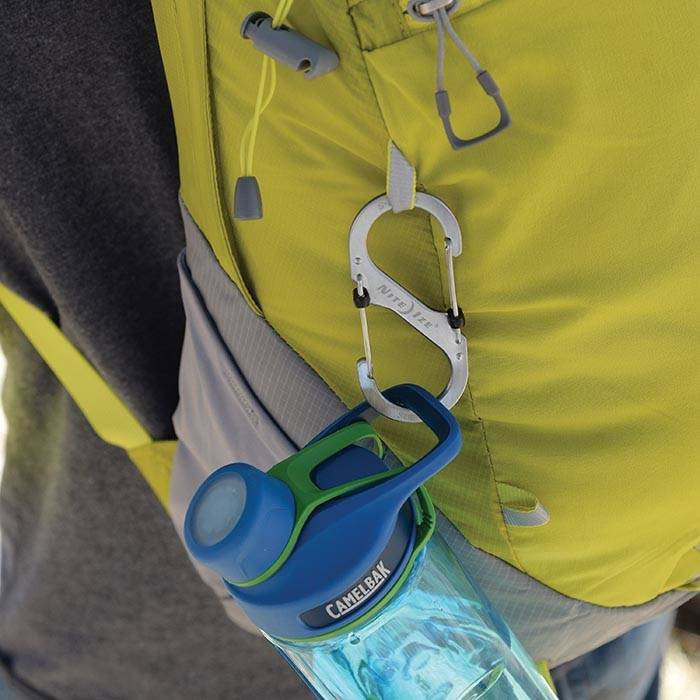 NITE IZE Karabína S-Biner #4 SlideLock - black (LSB4-01-R3)