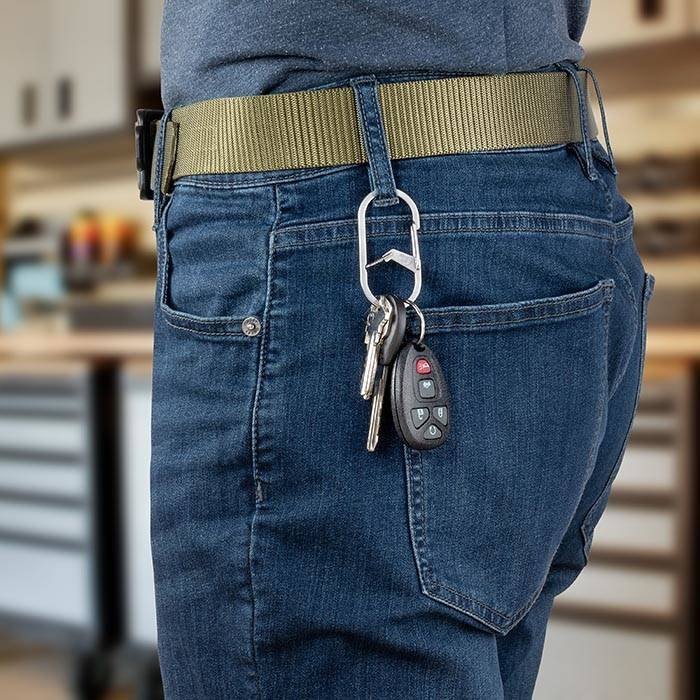 NITE IZE Karabína G-Series #2 Dual Chamber - black (GS2-01-R6)