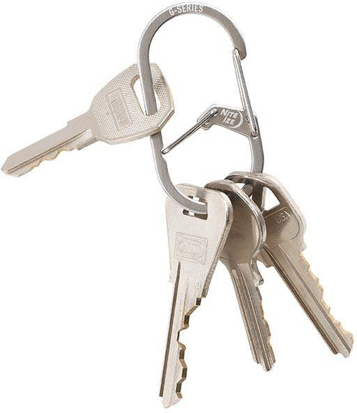 NITE IZE Karabína G-Series #3 Dual Chamber - black (GS3-01-R6)