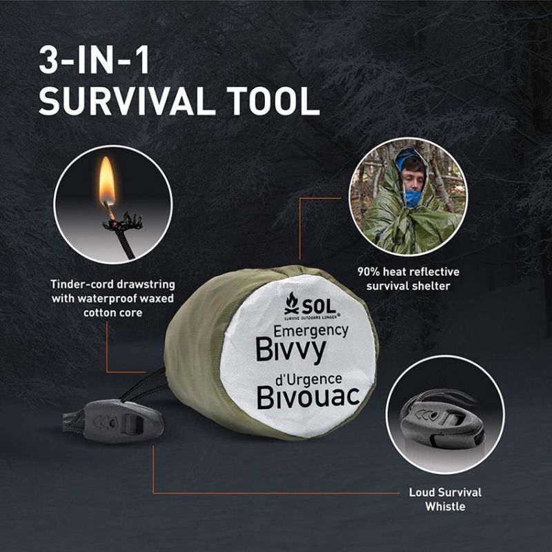 ADVENTURE MEDICAL KITS SOL Sada 3v1 Emergency Bivvy (AD1140)