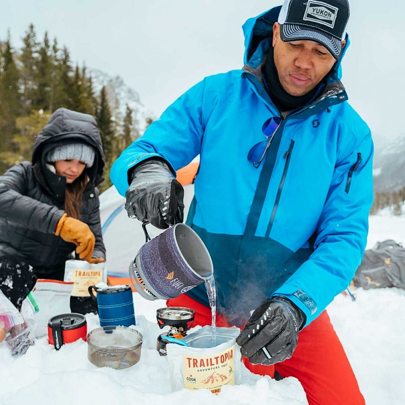 JETBOIL Plynový varič MiniMo Adventure 1L - čierny