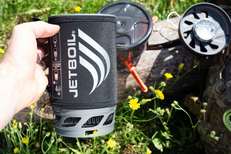 JETBOIL Plynový varič Flash Carbon 1L - čierny