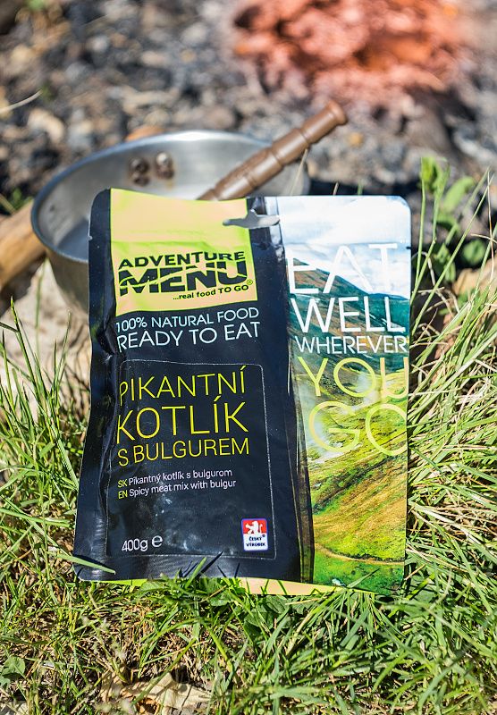 ADVENTURE MENU Pikantný kotlík s bulgurom