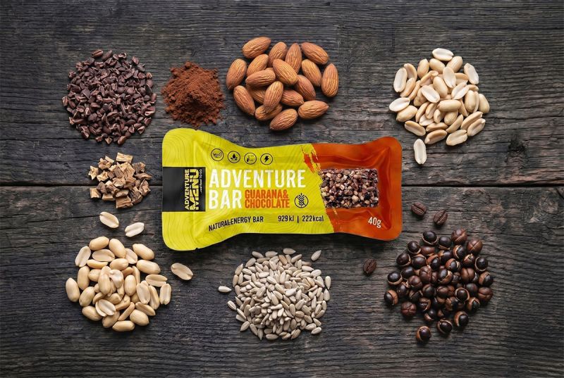ADVENTURE MENU BAR Tyčinka Guarana&Chocolate 40g