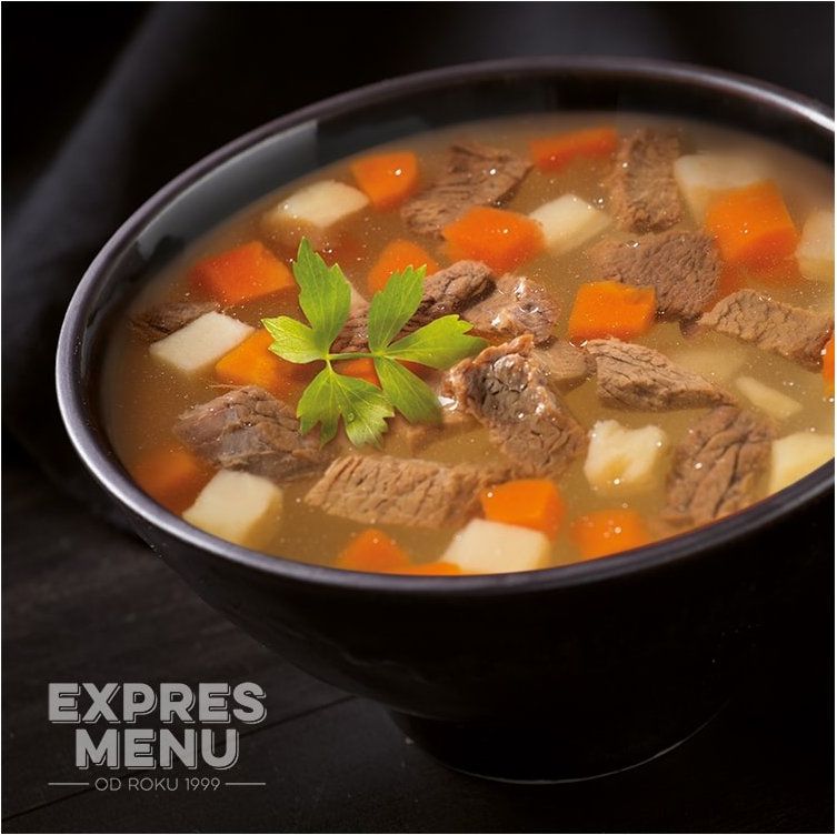 EXPRES MENU Hovädzí vývar so zeleninou 600g