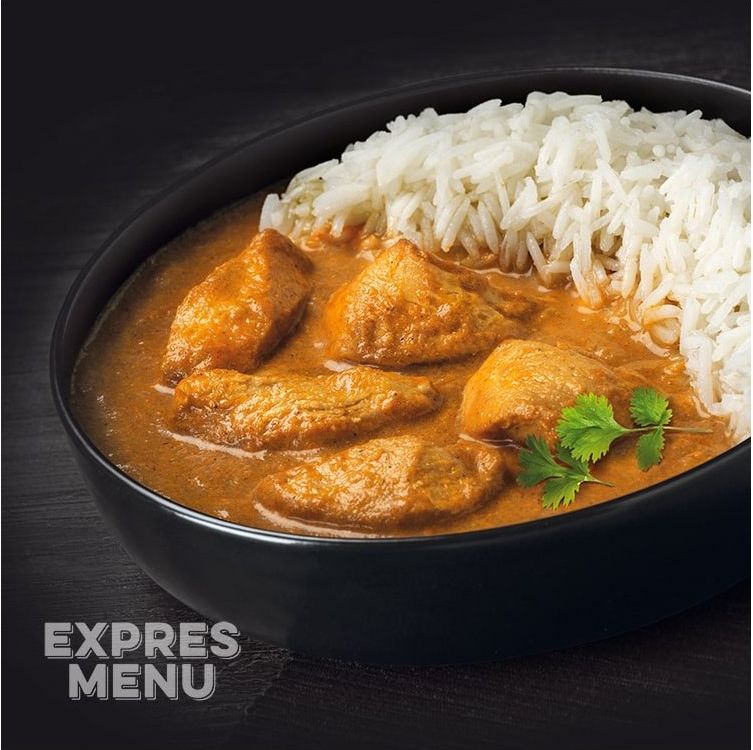 EXPRES MENU KM Butter chicken, basmati ryža 500g