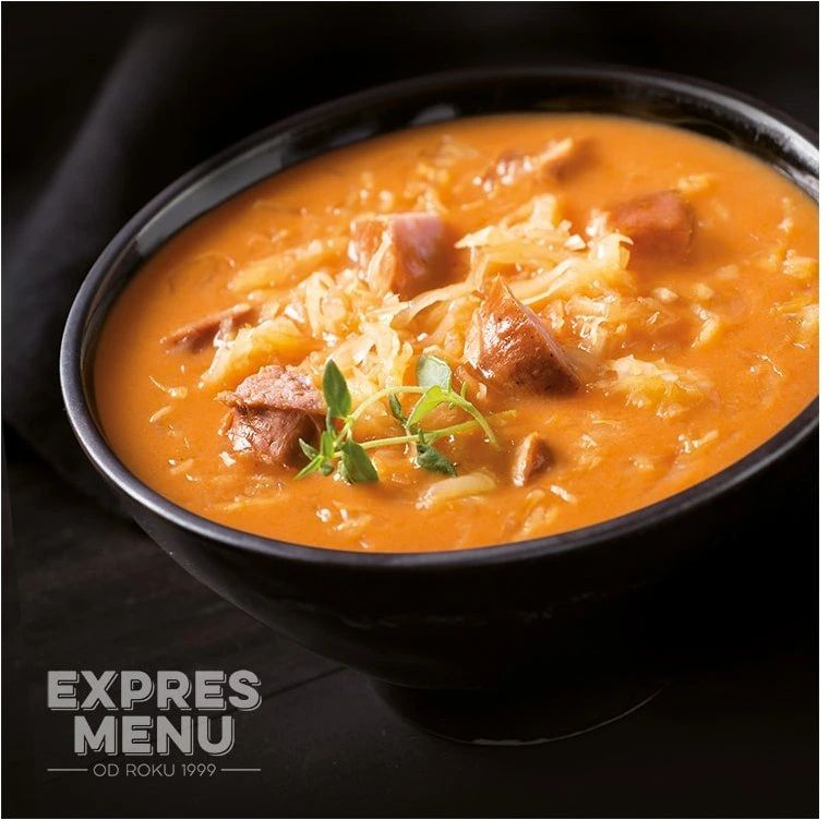 EXPRES MENU Kapustová polievka s klobásou 330g