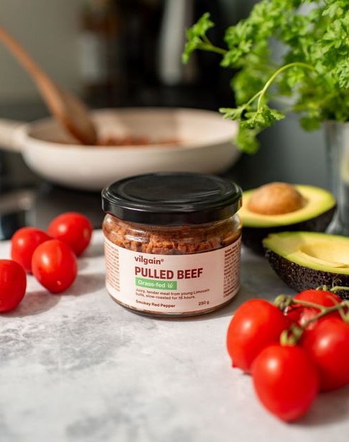 VILGAIN Trhané hovädzie mäso s údenou paprikou 250g