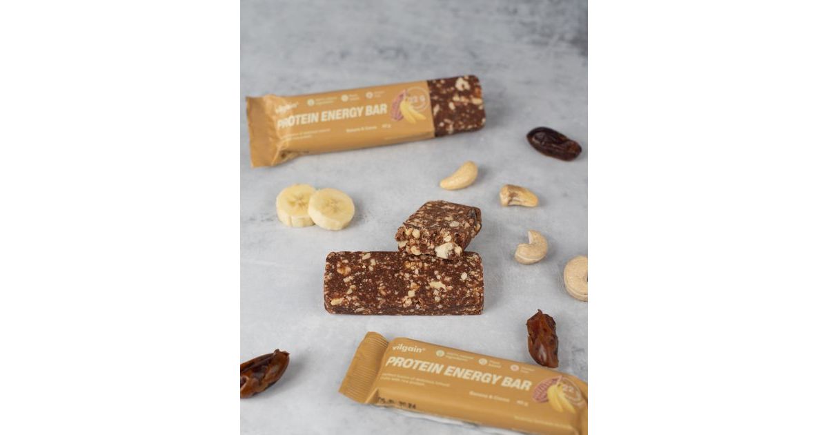 VILGAIN Tyčinka Protein Energy Bar banán / kakao 40g