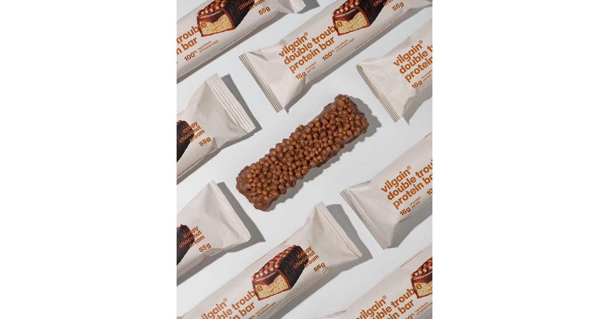 VILGAIN Tyčinka Double Trouble Protein Bar choco bueno 55g