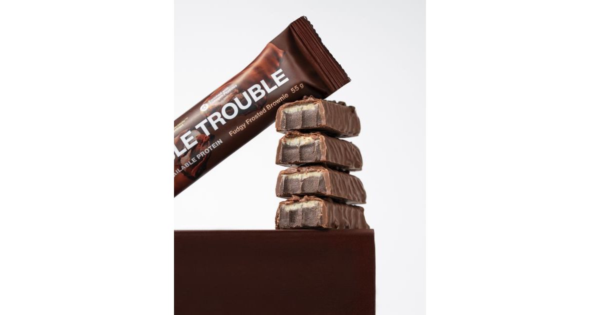 VILGAIN Tyčinka Double Trouble Protein Bar dvojitá čokoláda 55g