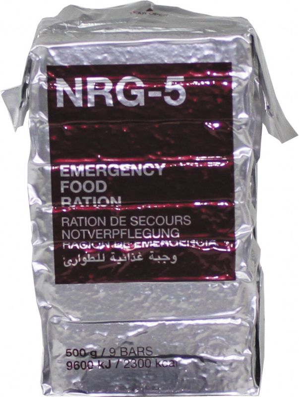 MFH Núdzový potravinový pohotovosný balíček NRG-M, 500g (40331)