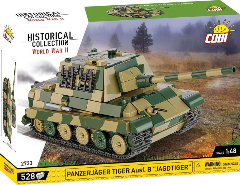 COBI Stavebnica HC WW2 Panzerjäger Tiger Ausf.B Jagdtiger (COBI-2733)