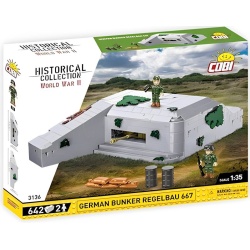 COBI Stavebnica HC WW2 Genman Bunker Regelbau 667 (COBI-3136)