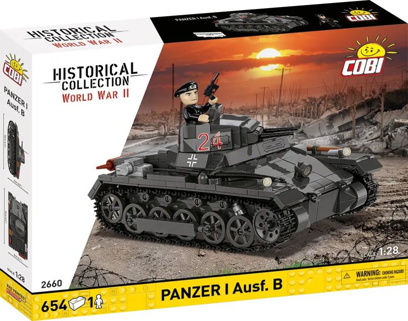 COBI Stavebnica HC WW2 Panzer I Ausf. B (COBI-2660)
