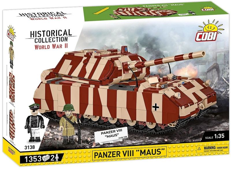 COBI Stavebnica HC WW2 Panzer VIII Maus (COBI-3138)