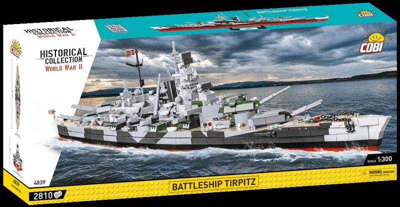 COBI Stavebnica HC WW2 Battleship Tirpitz (COBI-4839)