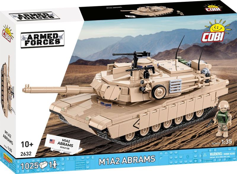 COBI Stavebnica AF M1A2 ABRAMS (COBI-2632)