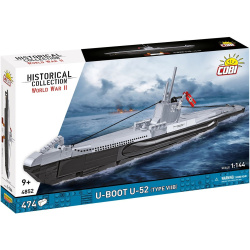 COBI Stavebnica HC WW2 U-Boot U-52 (Type VIIB) (COBI-4852)