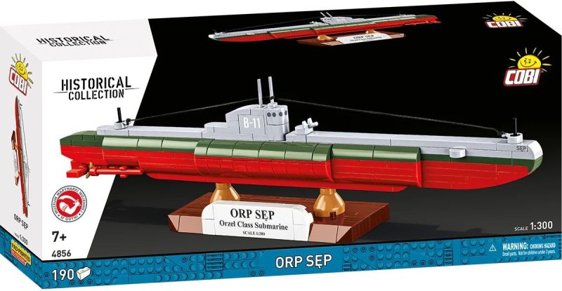 COBI Stavebnica HC WW2 ORP Sep Submarine (COBI-4856)
