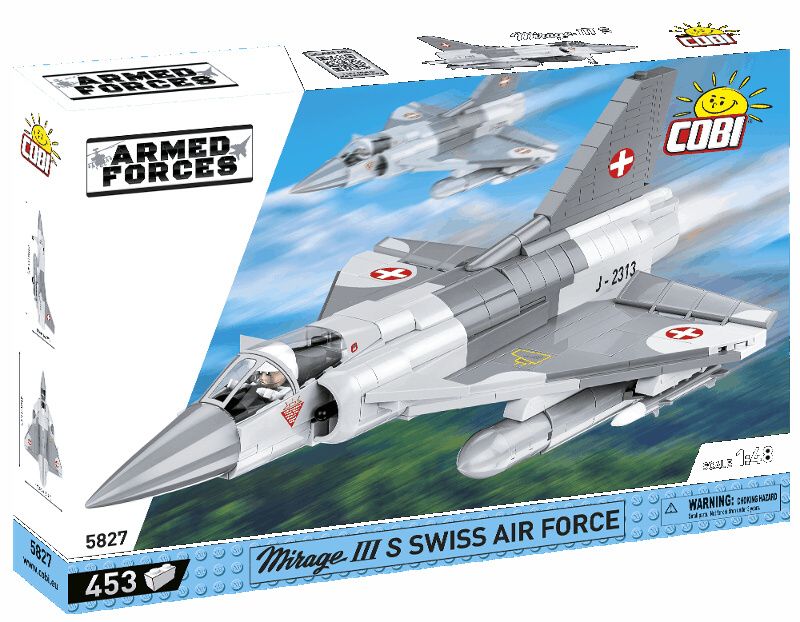 COBI Stavebnica AF Mirage IIIS Swiss (COBI-5827)