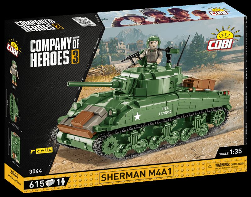 COBI Stavebnica COH3 Sherman M4A1 (COBI-3044)