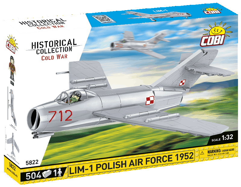 COBI Stavebnica HC CW Lim-1 Polish Air Force 1952 (COBI-5822)