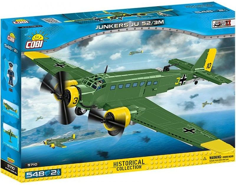 COBI Stavebnica WW2 Junkers JU 52/3M (COBI-5710)