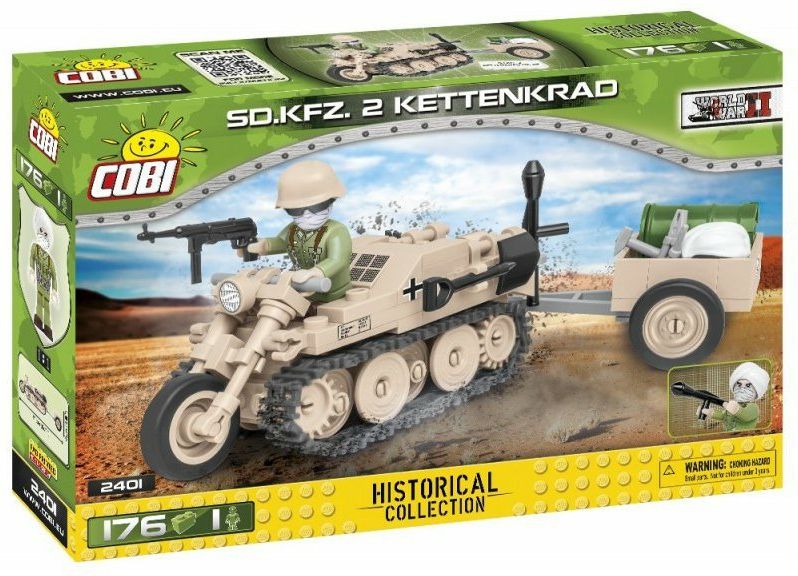 COBI Stavebnica WW2 Sd. Kfz. 2 Kettenkrad (COBI-2401)