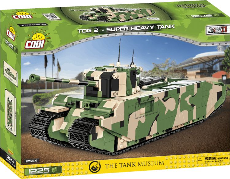 COBI Stavebnica WW2 TOG 2 - super heavy tank (COBI-2544)