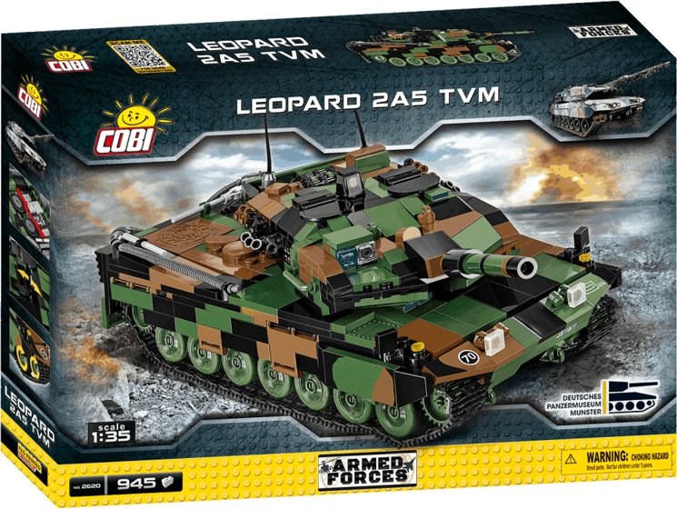 COBI Stavebnica AF Leopard 2A5 TVM (COBI-2620)