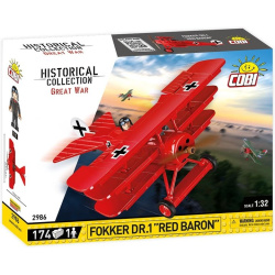 COBI Stavebnica GW Fokker Dr. I Red Baron (COBI-2986)