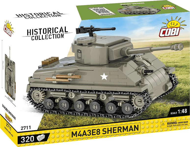 COBI Stavebnica HC M4A3E8 Sherman (COBI-2711)