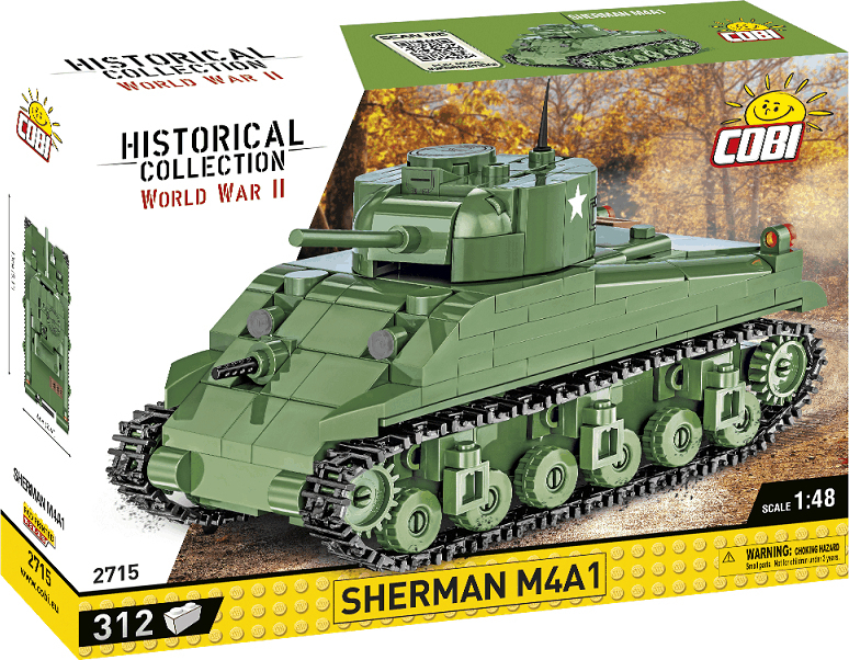 COBI Stavebnica WW2 Sherman M4A1 (COBI-2715)