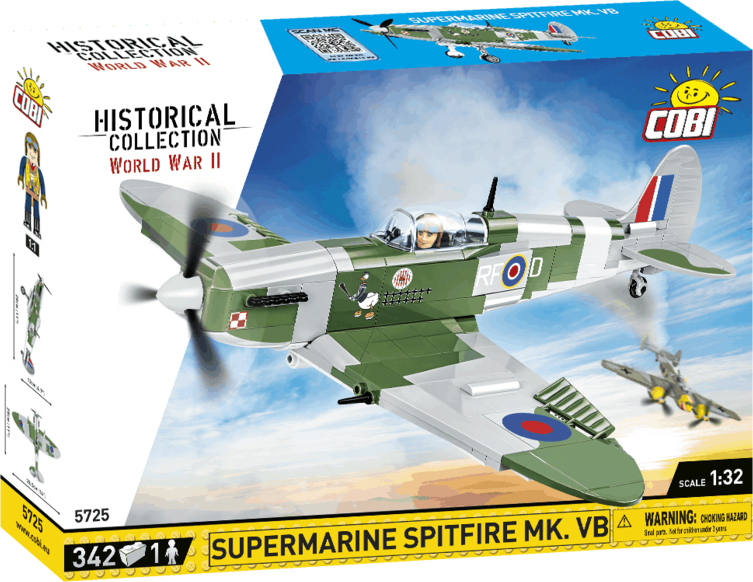 COBI Stavebnica WW2 Supermarine Spitfire MK.VB (COBI-5725)