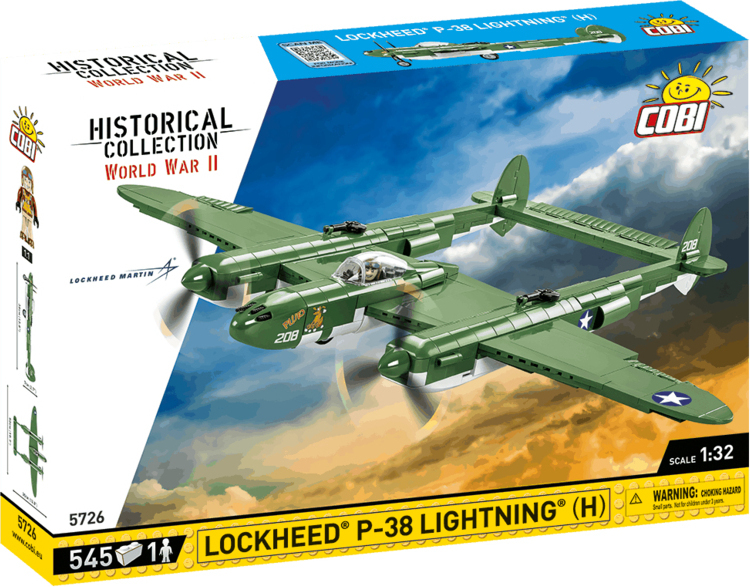 COBI Stavebnica WW2 Lockheed P-38H Lightning (COBI-5726)