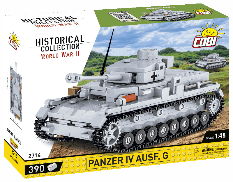 COBI Stavebnica WW2 PzKpfW Panzer IV Ausf. G (COBI-2714)