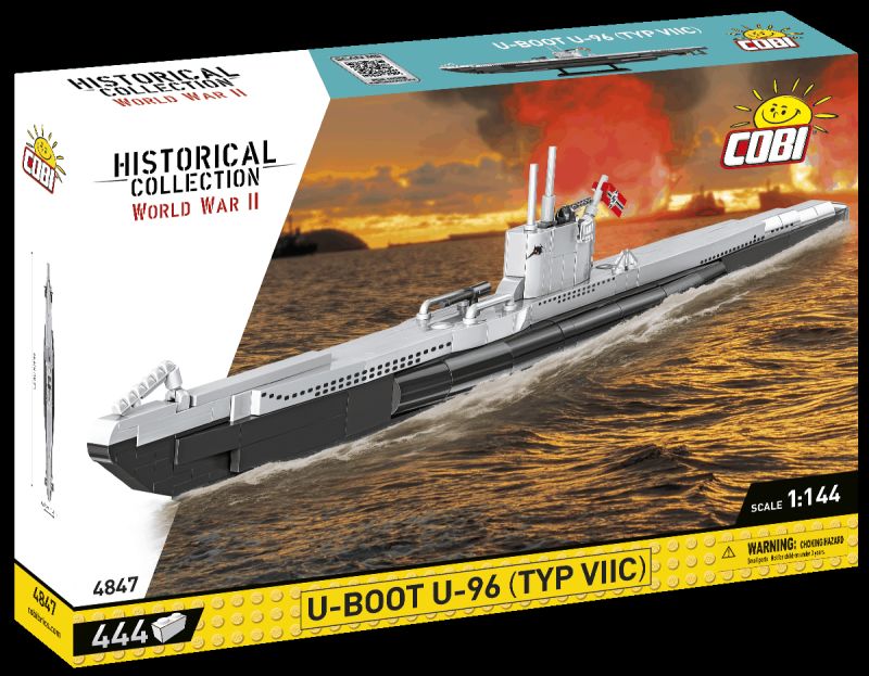 COBI Stavebnica HC WW2 U-Boot U-96 (Typ VIIC) (COBI-4847)