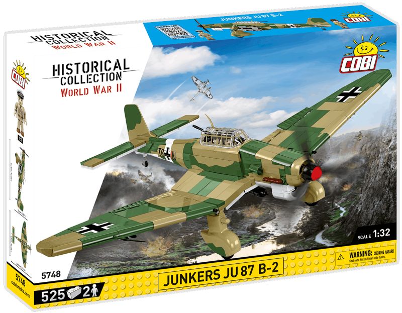 COBI Stavebnica HC WW2 Junkers Ju 87 B-2 (COBI-5748)