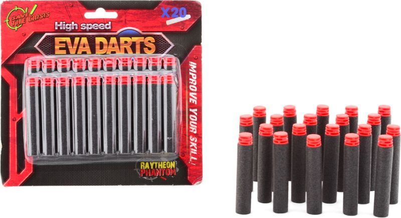 Set náhradných penových projektilov k Hračkárskym pištoliam