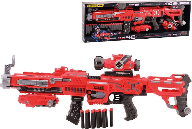 Hračkárska sniperka s penovými projektilmi Pro Sniper 7 75cm