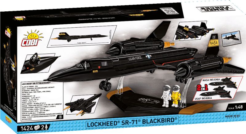 COBI Stavebnica AF Lockheed SR-71 Blackbird - Executive Edition (COBI-5890)