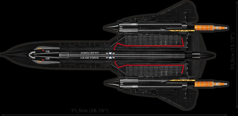 COBI Stavebnica AF Lockheed SR-71 Blackbird - Executive Edition (COBI-5890)