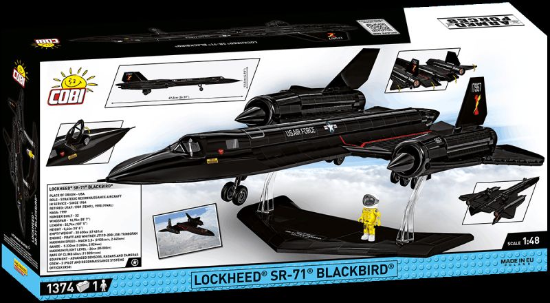 COBI Stavebnica AF Lockheed SR-71 Blackbird (COBI-5891)