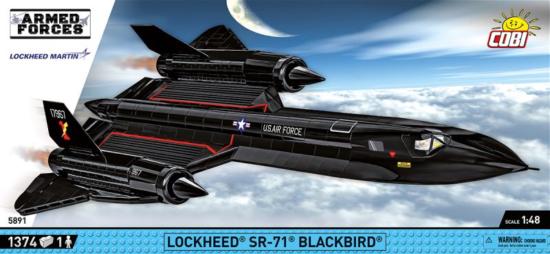 COBI Stavebnica AF Lockheed SR-71 Blackbird (COBI-5891)