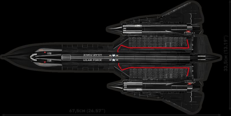 COBI Stavebnica AF Lockheed SR-71 Blackbird (COBI-5891)