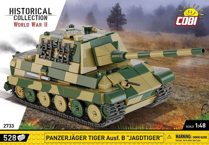 COBI Stavebnica HC WW2 Panzerjäger Tiger Ausf.B Jagdtiger (COBI-2733)
