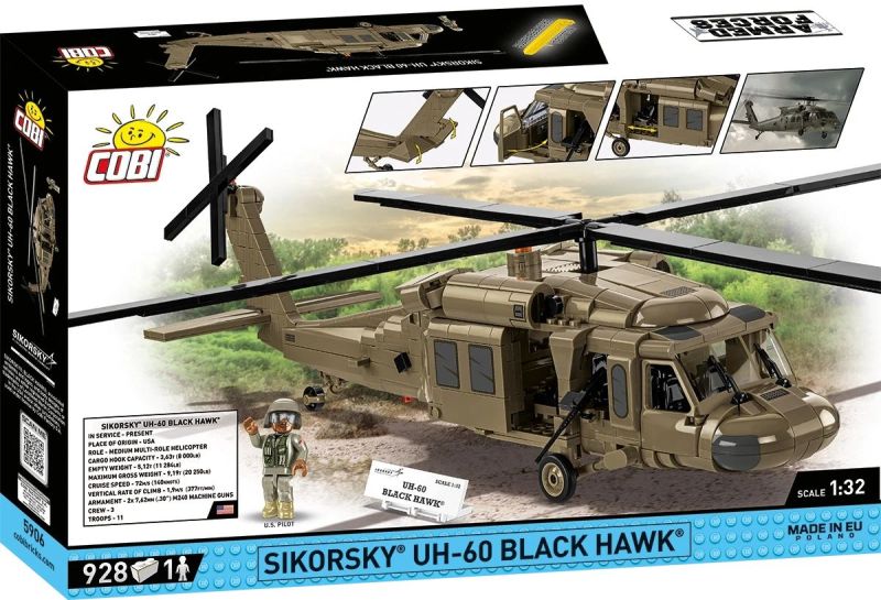 COBI Stavebnica AF Sikorsky UH-60 Black Hawk (COBI-5906)